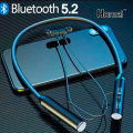 Misuli Neckband Bluetooth Earphones Wireless with Mic, Noise Cancelling, Sport Design, 10 Hours Battery, Free Charging Cable. 