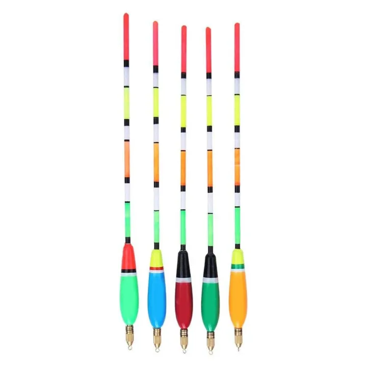 MeterMall%205PCS%20Fishing%20Floats%20Balsa%20Wood%20Fishing%20Float%20Bobber%20Bite%20Indicator%20Angling%20Equipment%20With%20strong%20Float%20Tail%20Multiple%20Color%20-%20Image%204