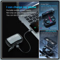 M10 earbuds NEWEST Digitatindicator True Wireless Bluetooth Headset Be Proud V5.3 BT Wireless - Black. 