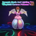 Electric Toy for Kids Magical Dancing Princess Robot with Projection Lighting Auto-unfolding Dress Perfect Children's Toy Accessories Attractive Cartoon Princess Toy. 