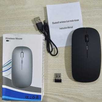 wireless%20red%20color%20rapoo%20mouse%20pc%20laptop%20/Rechargeable%20Bluetooth%20Mouse%20for%20MacBook/MacBook%20air/Pro/iPad,%20Wireless%20Mouse%20for%20MacBook/Laptop/Notebook/iPad%20pc(white))%20-%20Image%205