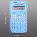 CAS.IO KK-82MS-D Full Color Multi-Function Calculator Exam Special Scientific Calculator Function Calculator 4 Colors Available 240 Functions Large Screen Dual Line Display 10+2 Digit Display Comes with Slide On Case. 
