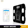 TALEC.PK Smart Body Fat Scale with OKOK App | Digital Weight Machine for Body Composition, BMI, Fat, Muscle & Water Analysis | Bluetooth Smart Scale 180kg for Home, Gym & Fitness Tracking. 