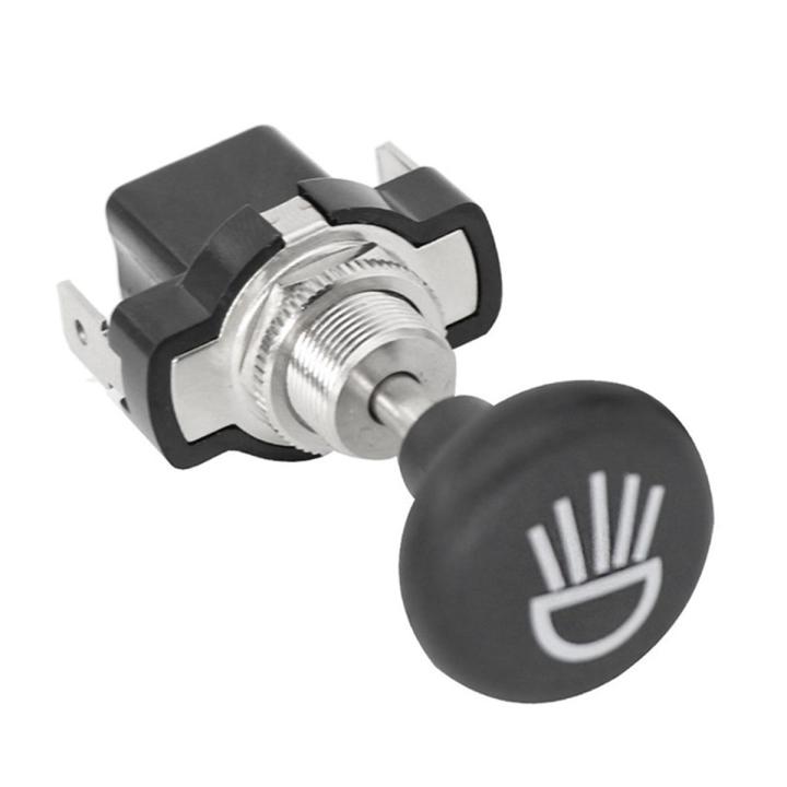 LKPCIGCXM Universal 12V Car Push Pull Headlight Switch Button,for Golf Cart Club Car EZGO Yamaha