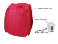 Foldable & Portable Full Body Steam Sauna Tent Home Sauna Stim Slimming Detox Therapy Stainless Steel 2L Steam Generator. 