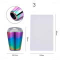 Nail Stamper Art Jelly Silicone Stamper With Cap Stamp for French Nails, Nail Art Stamping Tool. 