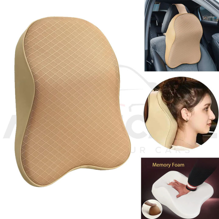 Leather%20Car%20Neck%20Pillow%203D%20Memory%20Foam%20Back%20Rest%20Lumbar%20Cushion%20-%20Easy%20to%20install,%20adjustable%20strap%20fits%20all%20car%20seats%20-%20Image%203