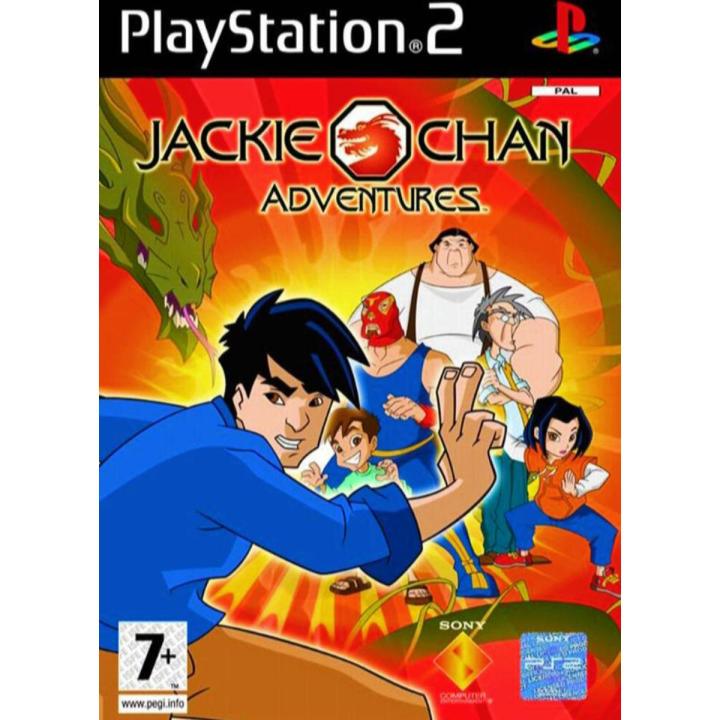 Jackie Chan Adventures - PlayStation 2 / PS2 J-Break Modified System Game