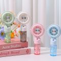 Mini Portable Misting Fan USB Rechargeable Portable Misting Handheld Fan Mini Cooling Fan With Water Spray USB Rechargeable 3 Speed Adjustable Fan Random Colours Portable Air Cooler. 