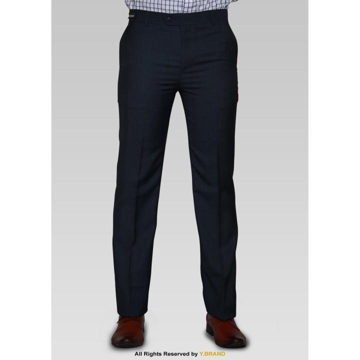 Y.BRAND-Grey Self Lining Dress Pant for men DP-1002