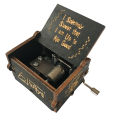 Wooden Carved Design Game of Thrones Harry Potter Music Box Musical Toy Gift. 