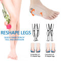 1 Pair Correction Shoe Heel Pads Silicone O/X Type Leg Bowed Legs Knee Valgum Straightening Support Magnetic Therapy Insoles. 