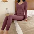 Full Body Suit Body Warm Tight Stretchable Innerwear Winter Warm Long Trouser Pajama Full Sleeve Shirt. 