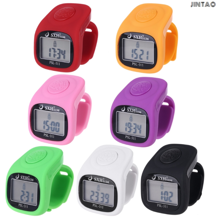 2022 6 Digital Finger Tally Counter 8 Channels with LED Backlight Time ...
