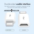 Mini OTG Micro Usb To Lightning Adapter For IPhone 12 11 Pro XS Max XR X 10 8 7 Plus Microusb Male To Ios 8Pin Female Connecor. 