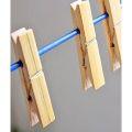 Wooden Clips Bamboo Cloth Pegs Set Of 20 Clips. 