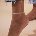 【Shop Now and Save】 Gypsophila Anklet Female Summer Sparkling Anklet Anklet Korean Style Fashion Simple Foot Chain For Women Jewelry Gift WANNA.