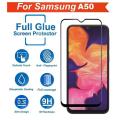 Samsung Galaxy A50 9D/11D/21D Full Screen Protector Edge to Edge Coverage Tempered Glass 100% Original. 