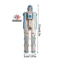 2 In 1 Robotic Transformer Gel Pen Robot Shape Gel Pen, Detachable Twin Transformers Gel Pen, Creative Robot Shape Gel Pen - 1158. 