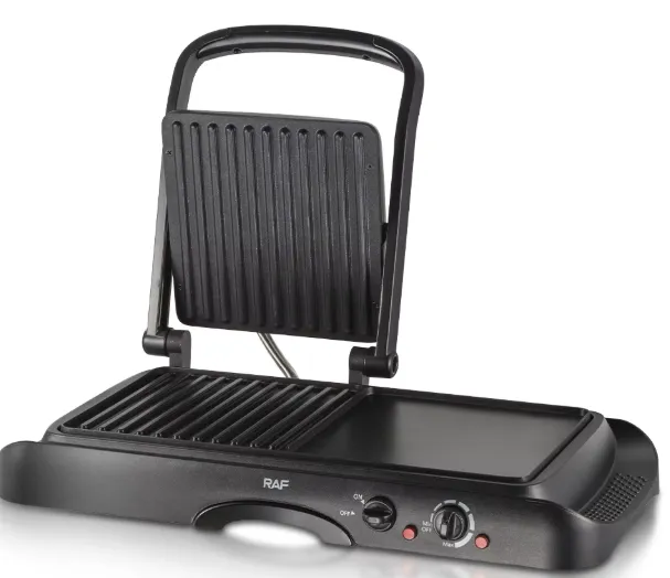 2-in-1 Electric Grill & Baking Pan Stove 1600W | Non-Stick Electric BBQ ...