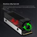 M.2 SSD NVMe Heat Sink Solid State Disk Air Circulation Radiator. 