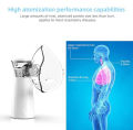 Mesh Nebulizer Portable USB Inhaler | Waterproof Asthma Inhalator for Respiratory Diseases | Ultrasonic Atomizer Handheld Nebulizer for Adults & Children | Plug and Play, Compatible with Cell Phones. 