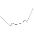 Greenhouse Glazing Clips, Stainless Steel W Type Clips Leaf Spring Clips for Greenhouse Glass House Twin-Hall Web 100PCS. 