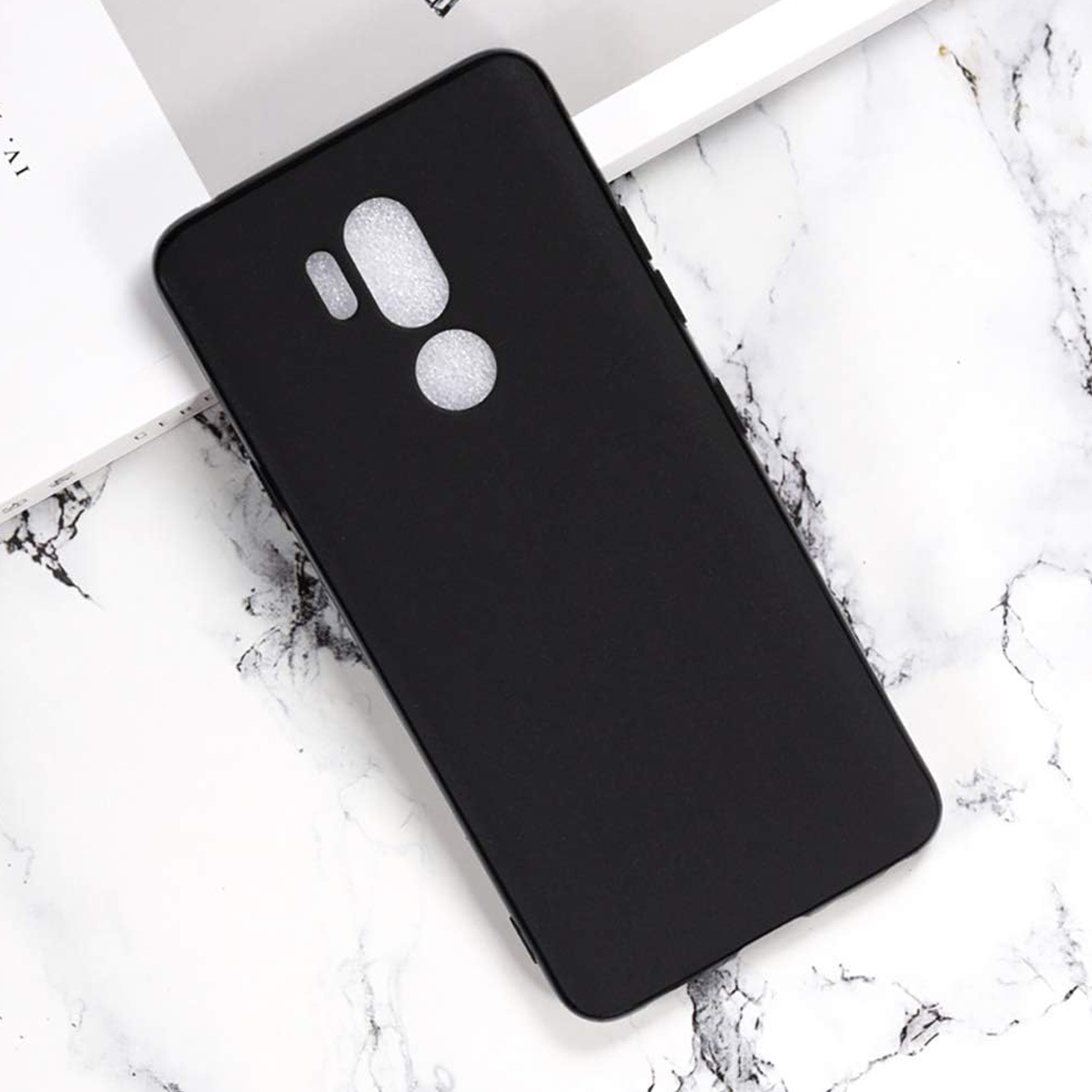Cover Per LG G7 ThinQ In TPU Trasparente Con Stampa Gatto – Custodia Morbida Antigraffio E Antiurto – Design Flessibile Con Cuscino D’aria – Include Pennino (colore Casual) - 3