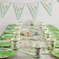Dinosaur PVC Foil Hanging Swirls Dinosaur Birthday Party Decorations kids Favors Jurassic Dino Ceiling Hanging Garlands Supplies. 