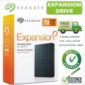 750GB SEAGATE USB 3.0 PORTABLE EXTERNAL DRIVE. 