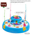 26pcs/Set Fishing Toy Electric Educational Rotating Magnetic Magnet Fish Fishing For Kid Children Game. 