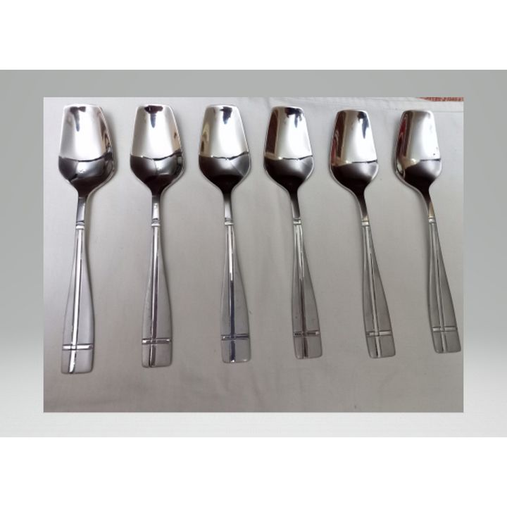 STAINLESS STEEL TABLE SPOONS (6 PCS)