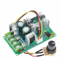 DC10-60V DC motor speed regulator 12V 24V 36V 48V High power drive module PWM controller 20A current regulator. 
