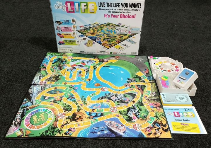 The Game of Life Board Game for Kids Teens and Adults Family Fun Party Outdoor Game