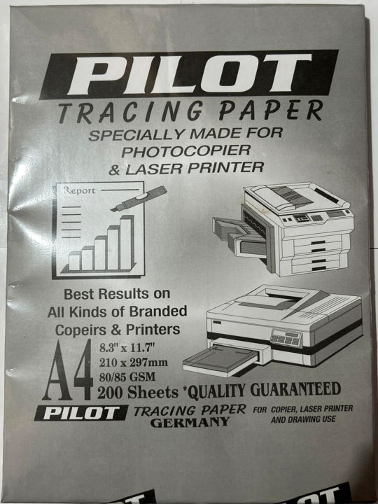 Tracing Paper (A4 Size) Daraz.pk