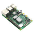 S ROBOT For Raspberry Pi 4B Heat Sink 3pcs Aluminum Heatsink Radiator Cooling Kit Cooler for Raspberry Pi 4 Model B RPI144. 