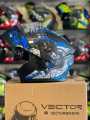 HELMET VECTOR VT-254 FLIPUP - DUAL VISOR - DOT APPROVED. 