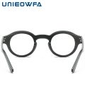 UNIEOWFA Acetate Round Prescription Glasses Men Retro Optical High Myopia Eyeglasses Male Multifocal Progressive Eyewear Bifocal. 