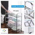 Stainless Steel Shoe Storage Organizer Shoe Rack  Storage Shelf for Bedroom, Closet, Entryway, Dorm Room. 