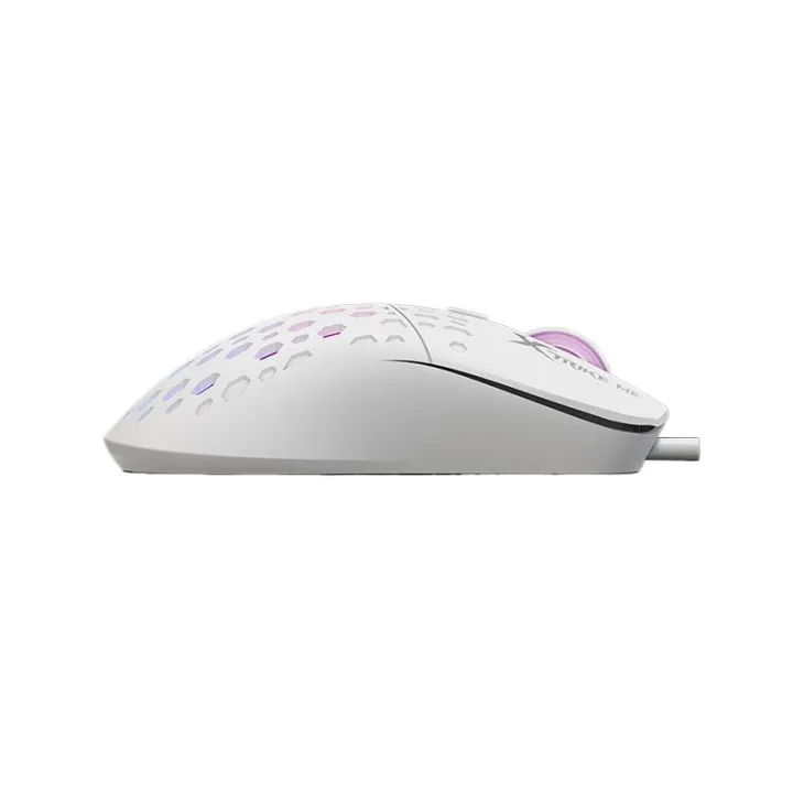 XTRIKE%20ME%20GM209W%20RGB%20Gaming%20Mouse%208000%20DPI%20Wired%20Optical%20Mouse%20Lightweight%20Honeycomb%20Design%20Ambidextrous%20Gaming%20Mouse%20White%20for%20PC%20Laptop%20-%20Image%205