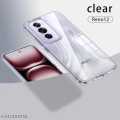 Oppo Reno 12 5G Cover New Ultra Thin Soft Tpu Silicon Dust Proof Transparent Back Cover. 