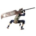 Naruto Shippuden Hatake Kakashi Broadsword Kneeling Position Action Figure Statue PVC Collectible Model Toy – 16cm. 