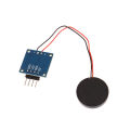 5V Piezoelectric Film Vibration Sensor Switch Module TTL Level Output Cuilei. 