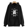 BTS Printed Fleece Hoodie for Women - Fashionable and Stylish Hoodie - Premium Quality and Comfortable. 