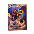 Groudon VMAX 3200 HP Golden Pokemon Cards in English Iron Metal Pokmo Letters Kids Gift Game Collection Cards. 