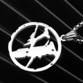 VLONE pendant necklace for women stainless steel gold chain necklace couple gift for male accessories jewelry for neck wholesale. 