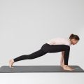 Stretch Black Lycra Gym Legging Tights for Girls. 