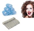 Hair Rollers and Curlers with Hair Sectioning Clips  ( Pack of 12). 