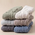 Coral velvet socks Men's coral velvet socks Do not drop socks Medium length socks Plush socks Coral velvet socks Do not drop socks for Floor socks Home socks Winter socks Sleep socks. 