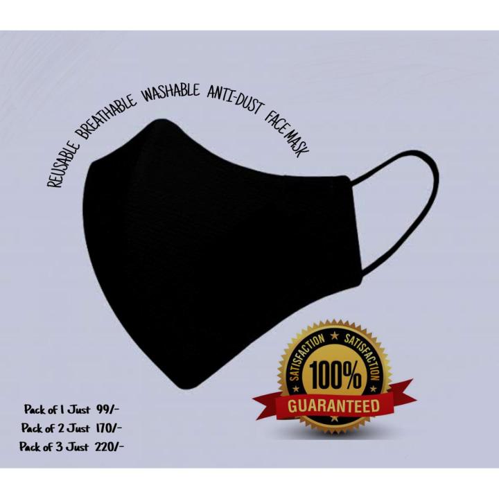 Reusable Breathable Washable Face Mask Cotton Double Ply Fashion Mask Anti Dust Fashion Face Mask